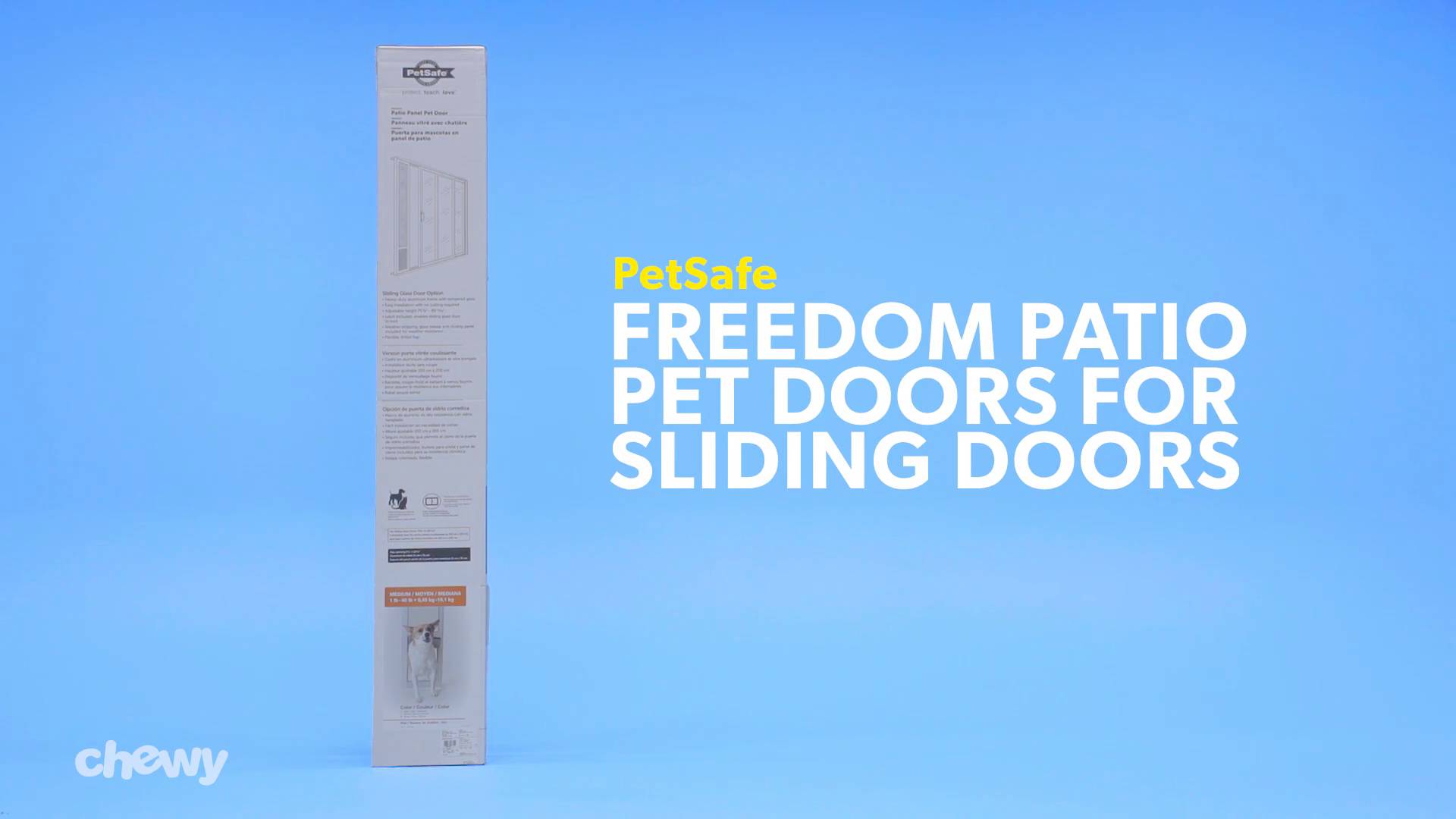 Chewy sliding shop dog door