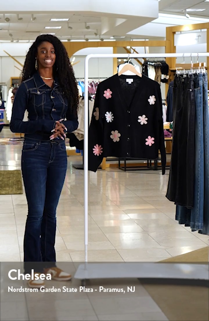 CeCe Groovy Flower Cardigan | Nordstromrack