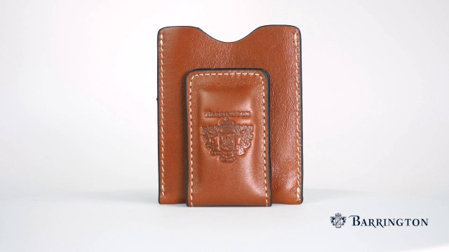 Leather Money Clip Wallet Chocolate — 33 Ranch & Saddlery, LLC