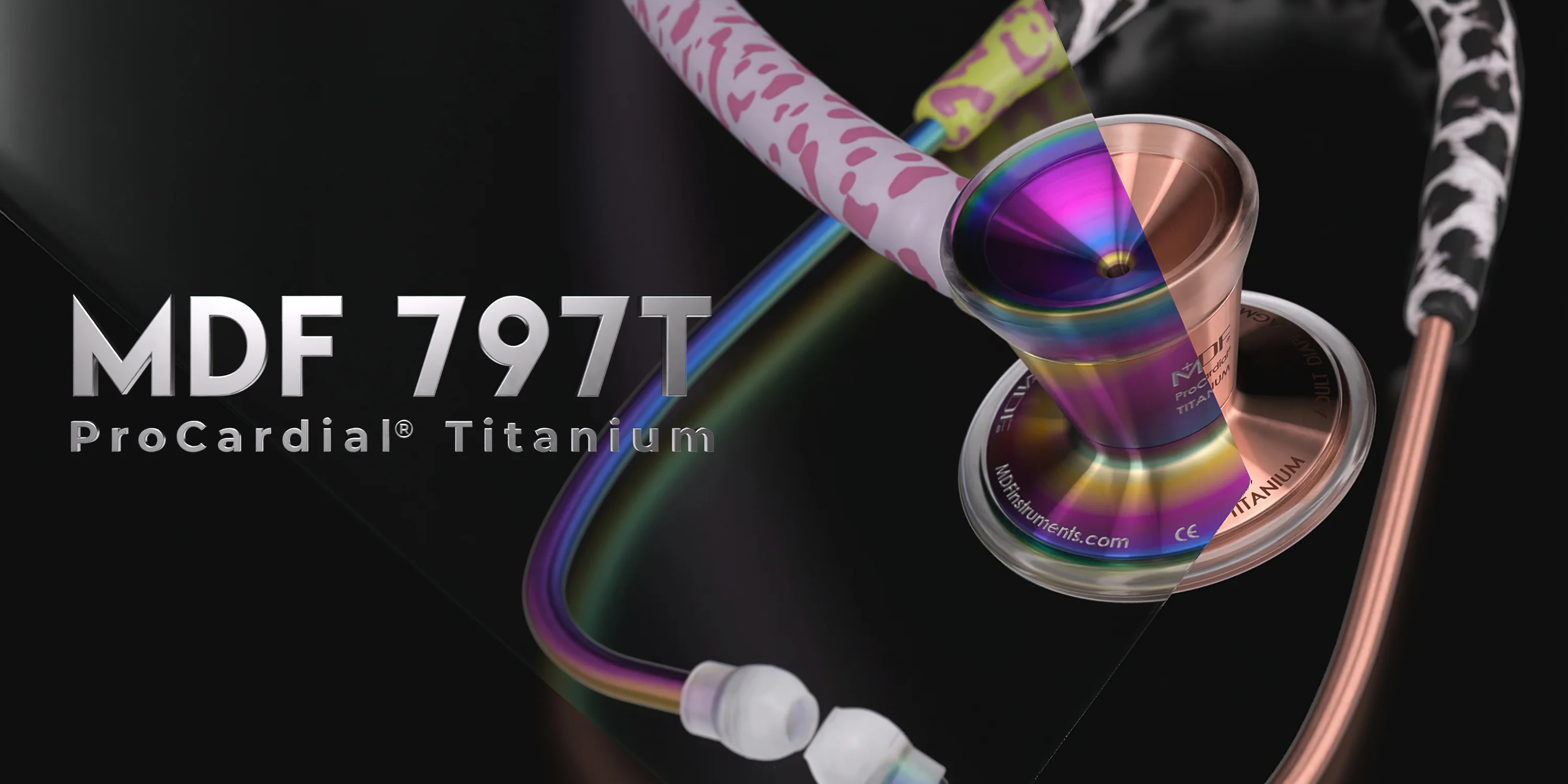 MDF ProCardial Titanium Cardiology Stethoscope | Purrfect