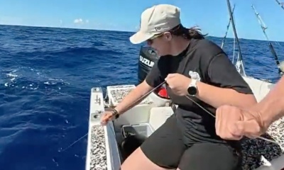 Fishing adventure in Moorea