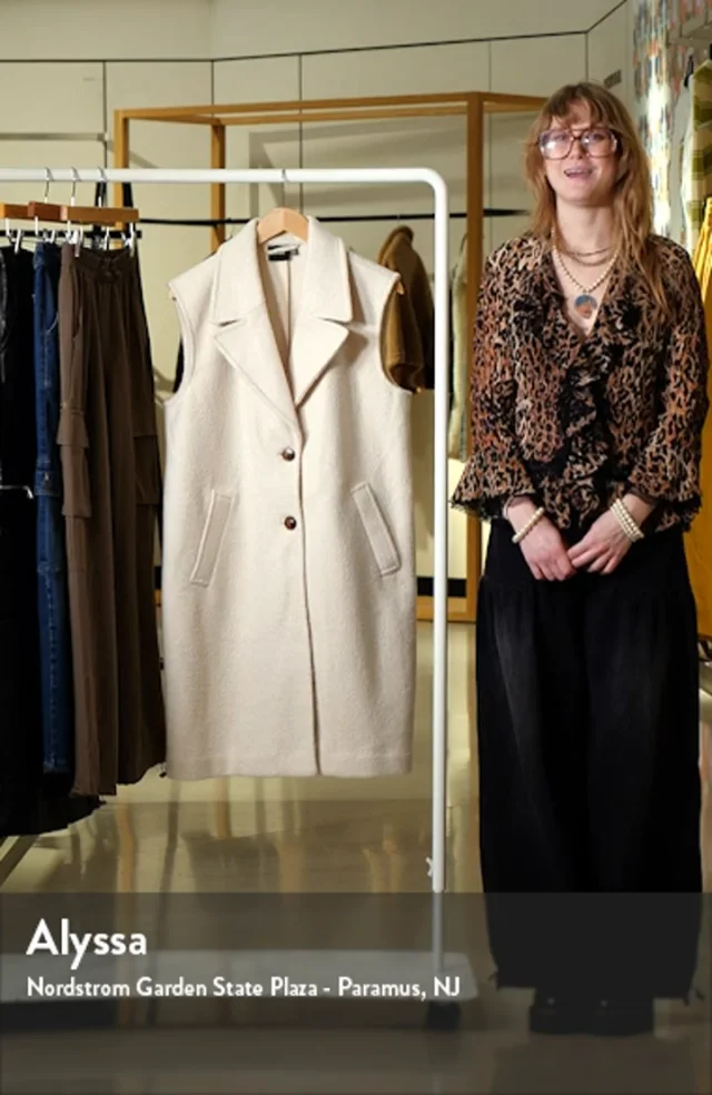 VERO MODA Sally Longline Vest Nordstrom