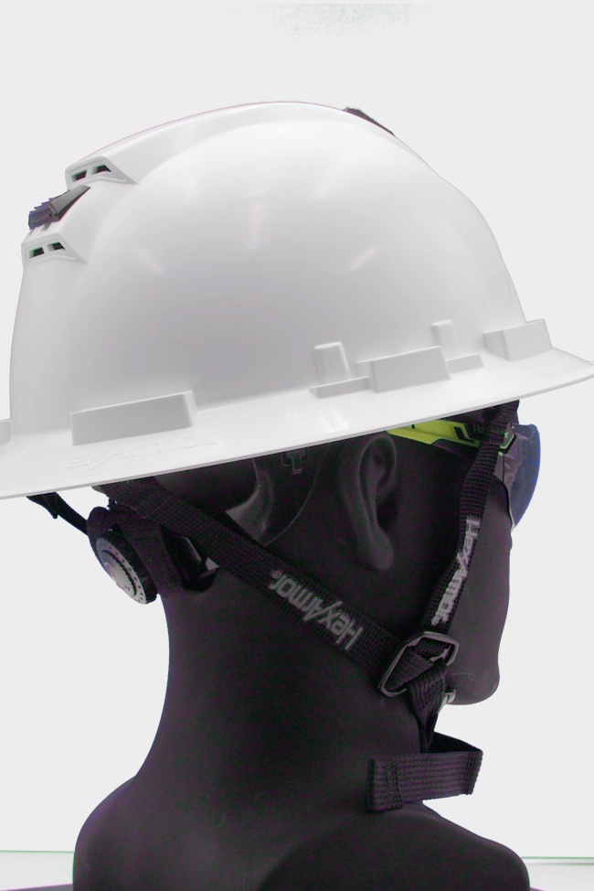 HERNEON ハット Ceros XP300A - Full Brim Safety Helmet with Chin Strap