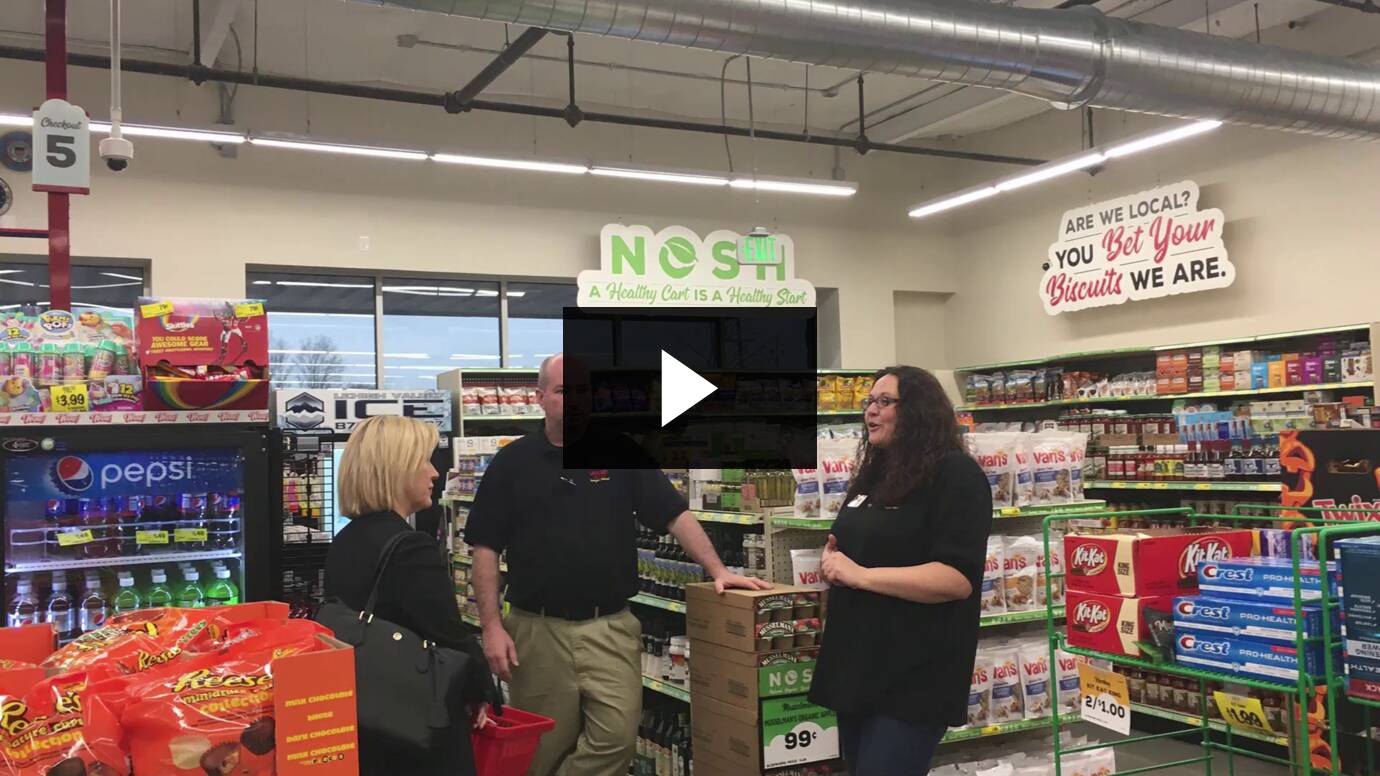 Senator Collett Tours the Warminster Grocery Outlet :: December 2019