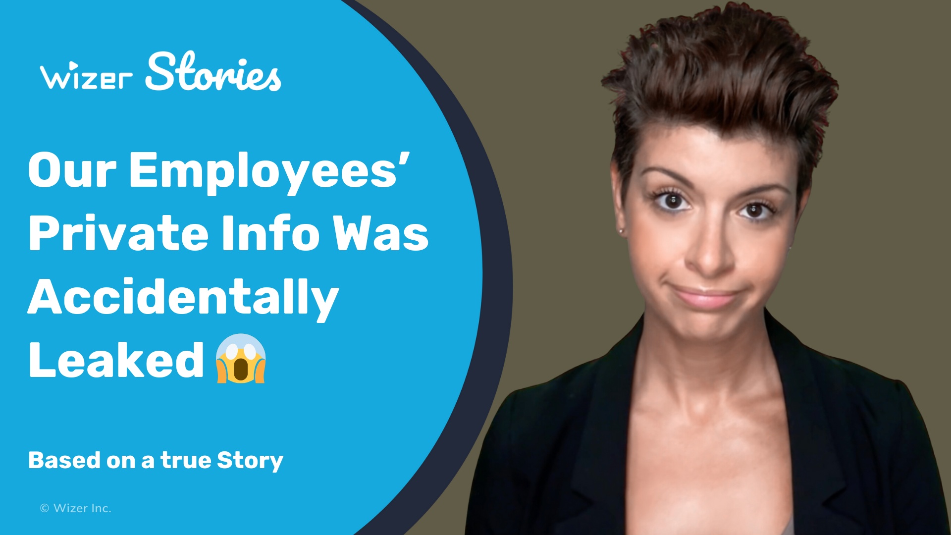 Our employees private info was accidentally leaked