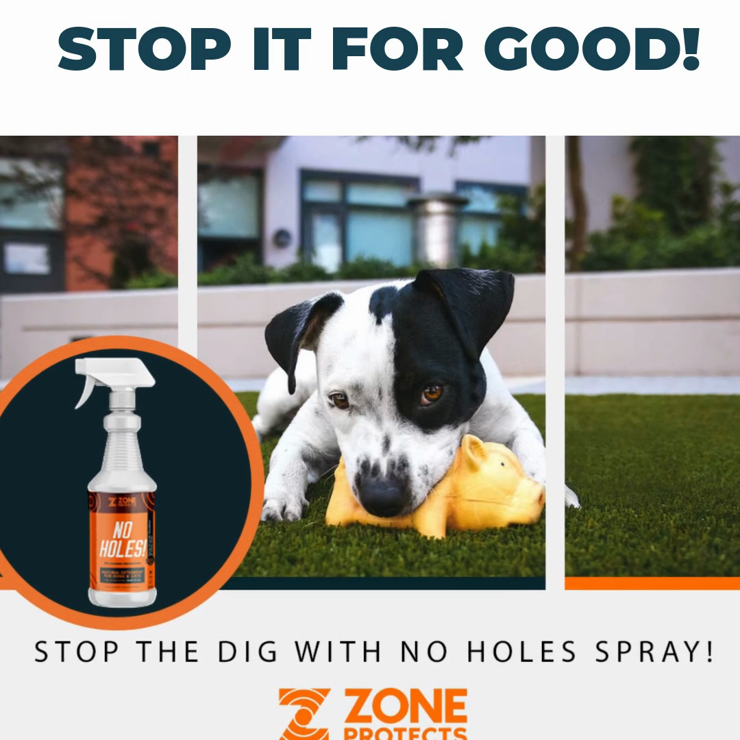 Spray to s dogs digging shops