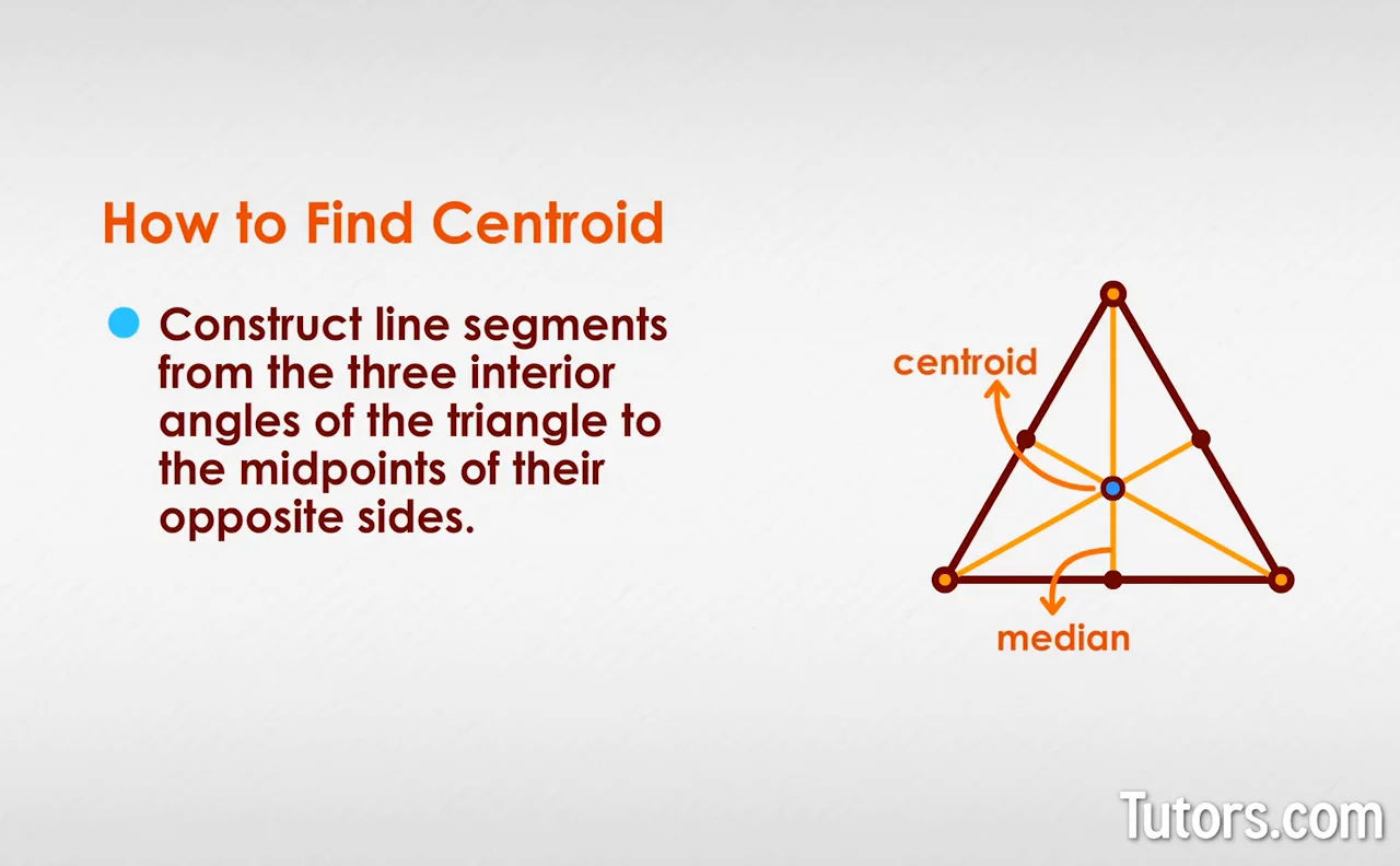 Centroid Formula