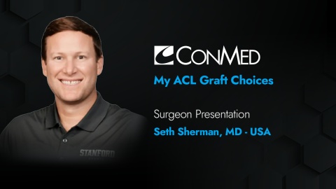 Dr. Sherman Presentation (2021) - My ACL Graft Choices