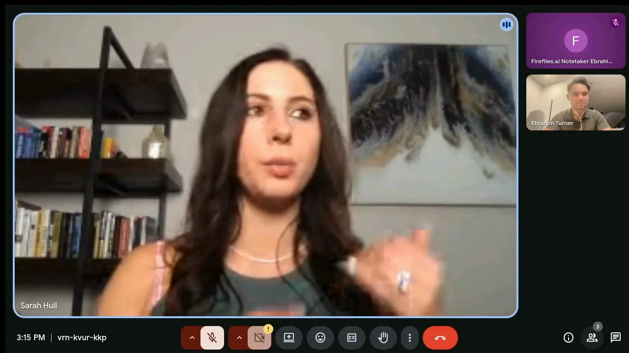 Sarah Hull video testimonial