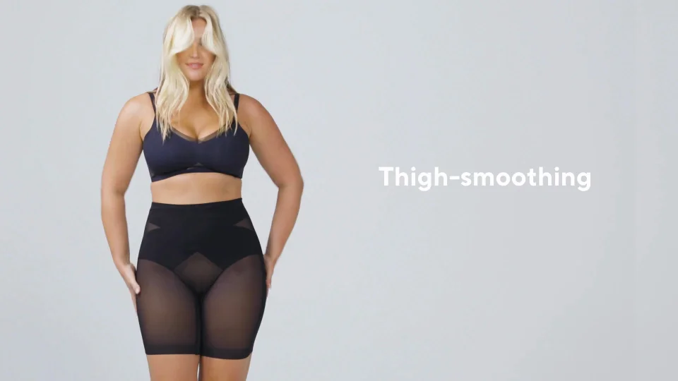 Shapewear that works with you and NOT against. No rolling, pinching, or  squeezing in these SuperPower Shorts 🚫, By Honeylove