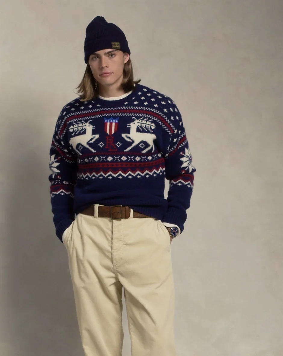 Polo Ralph Lauren Reindeer Jacquard Wool Sweater | Nordstrom Polo Ralph Lauren Reindeer Jacquard Wool Sweater | Nordstrom