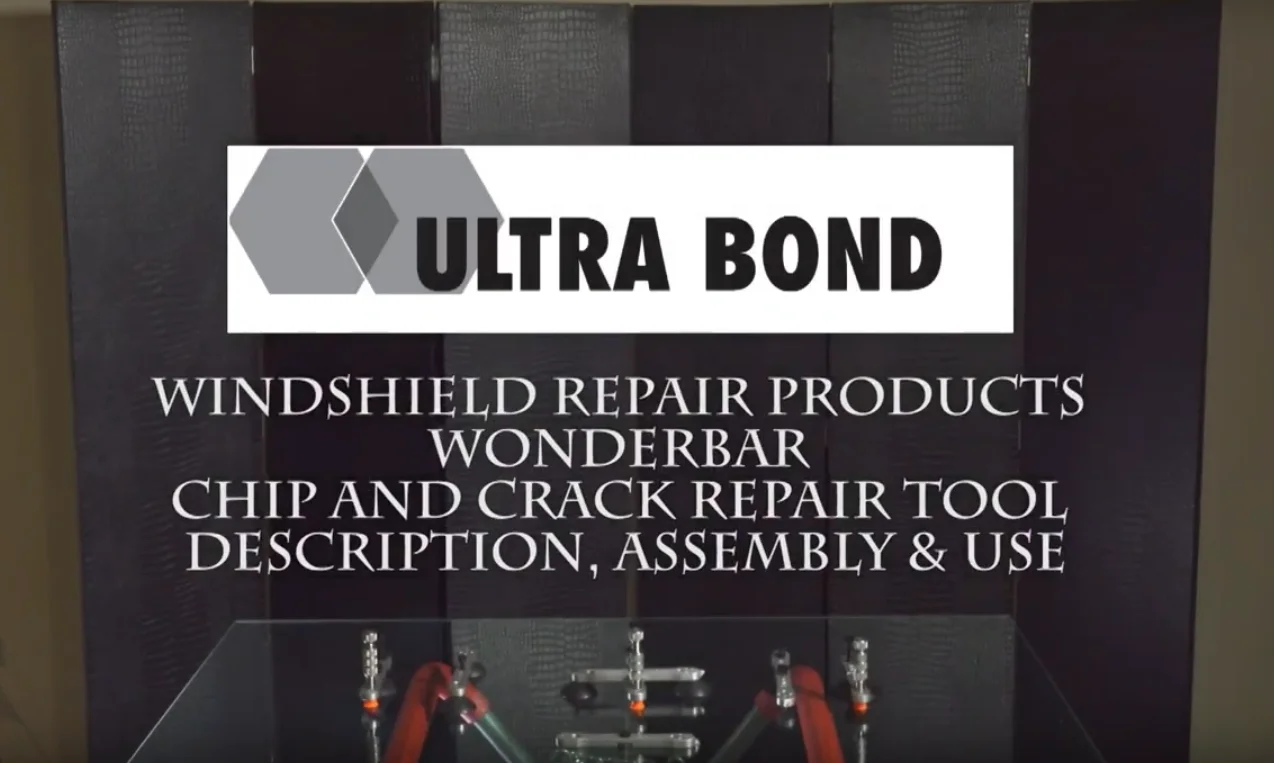 Windshield Repair Kit American Master - Auto Glass Crack Rock Chip Repair  Kit - Professional Glass Repair System - Start a Business or add to an