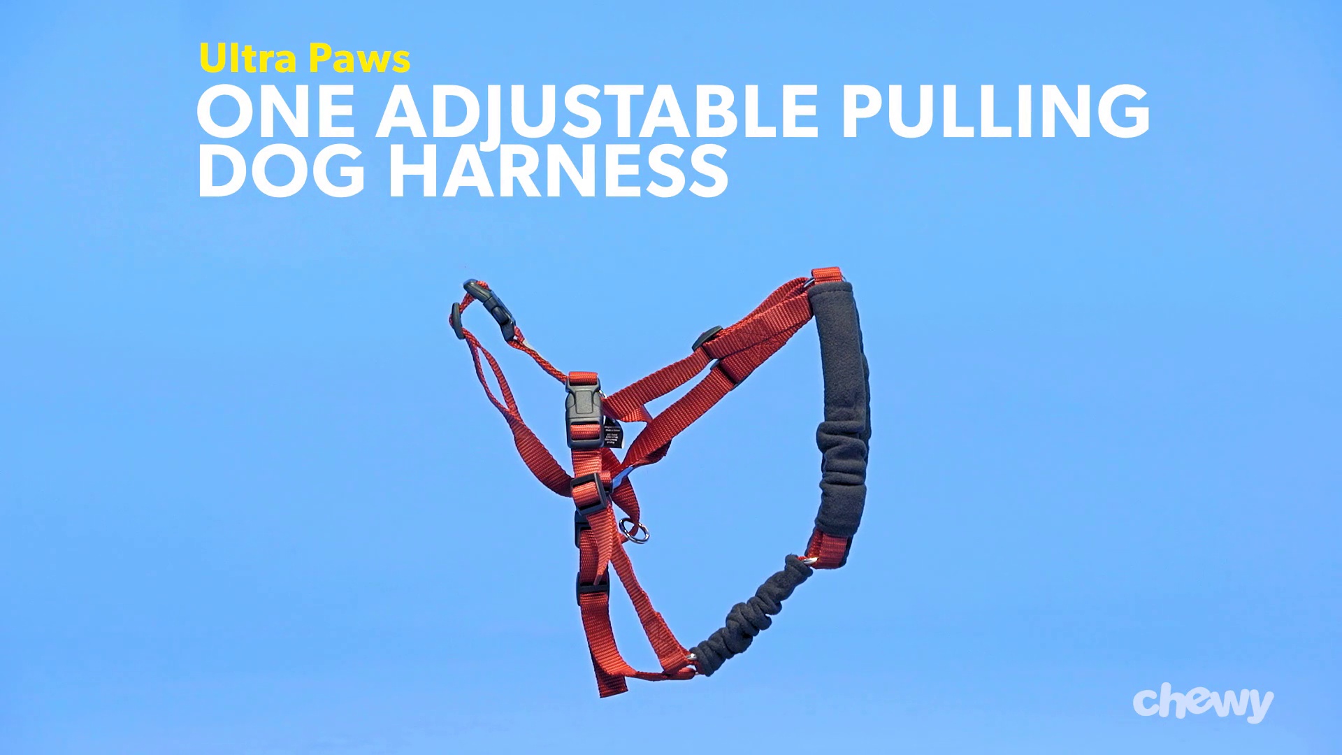 Ultra paws one 2025 adjustable pulling dog harness