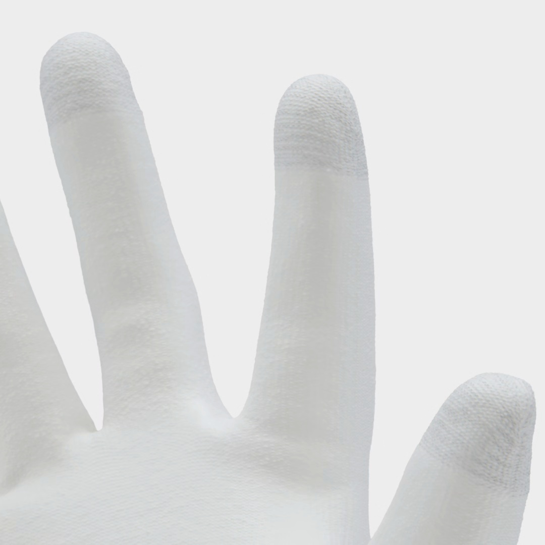 Helix 3059 - White Cut-Resistant Knit Gloves - HexArmor