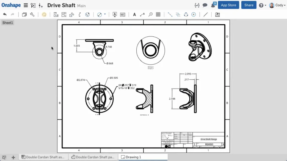 Importing .DWG Drawing Templates