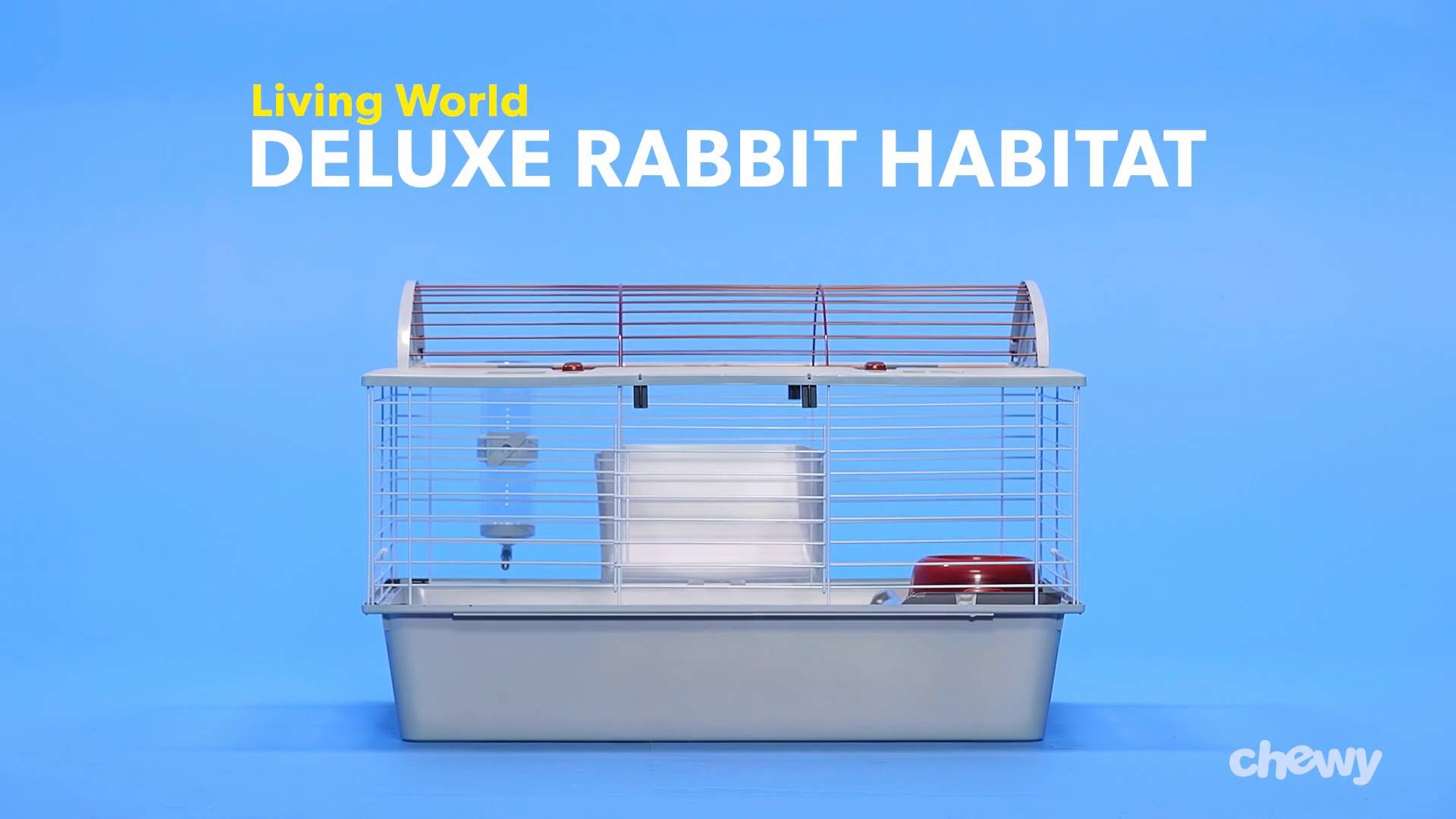 LIVING WORLD Deluxe Rabbit Habitat Standard Chewy