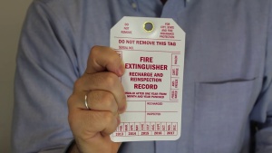 Fire Extinguisher Tags