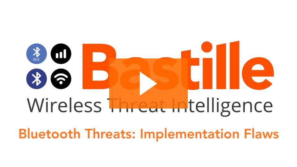 Bluetooth threats - implementation flaws: 1a15d9c879c7cf087866089ef13bf7ac