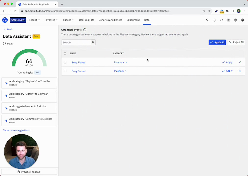 Intelligent Data Governance with Amplitude AI Data Assistant | Amplitude