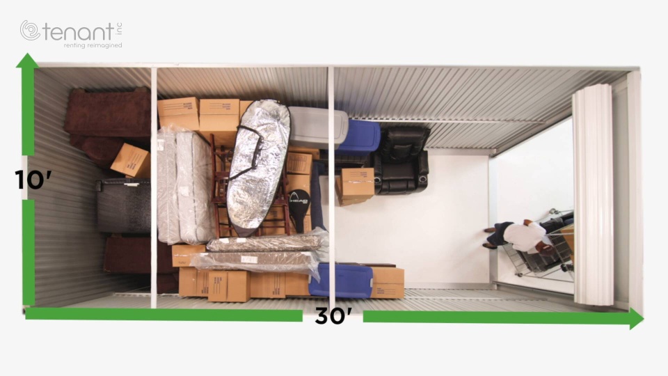 10x30 Storage Unit video tour