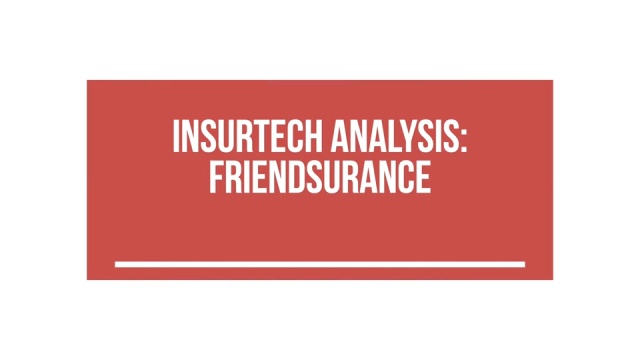 Insurtech Analyse Freundschaft The Digital Insurer