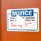 Notice Pest Control Dry Erase Signs