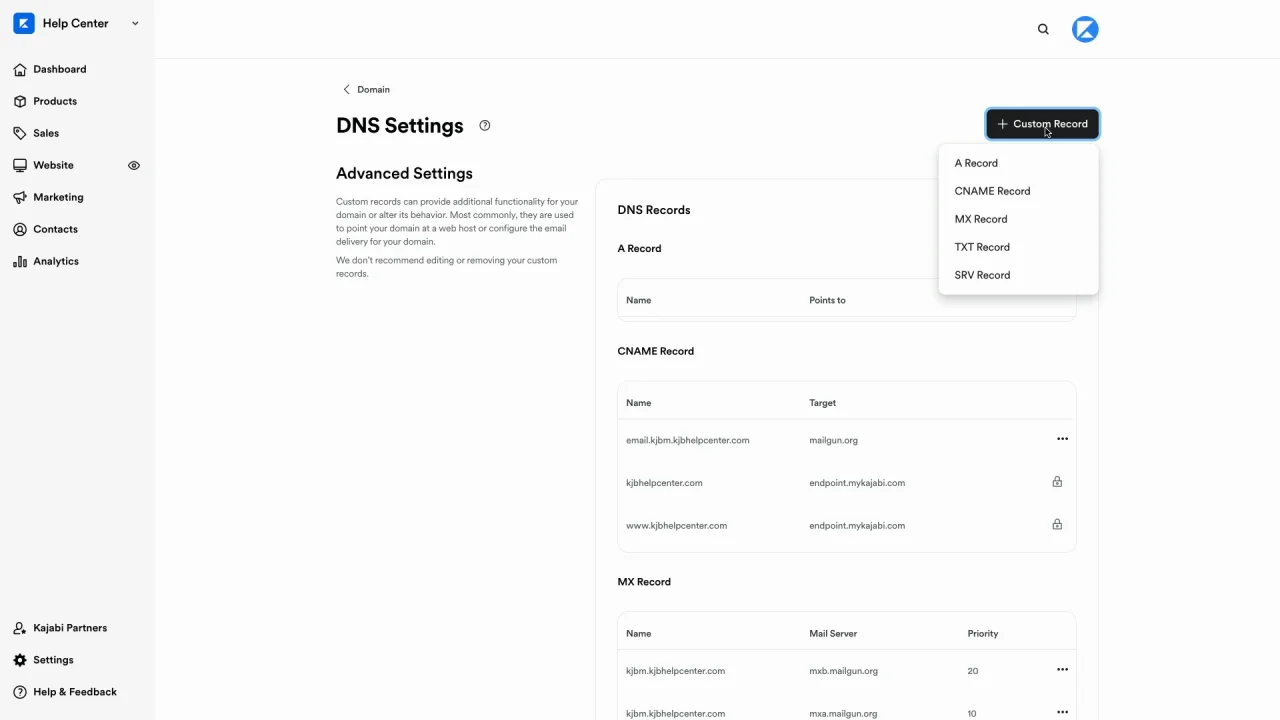 How to Verify Your Custom Domain on Kajabi for Google Workspace