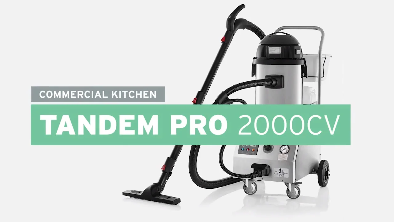 Reliable Tandem Pro 2000CV Commercial Steam Cleaning System