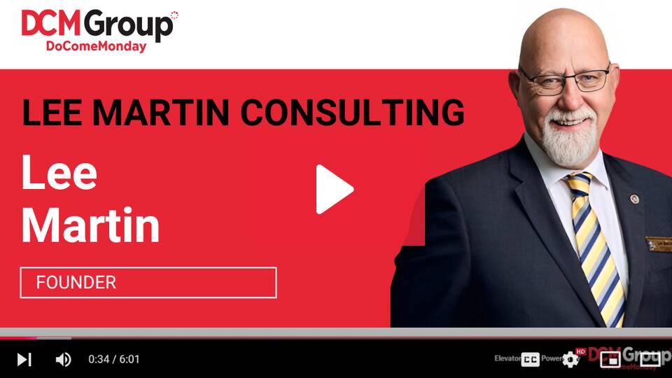 Lee Martin Consulting Elevator Pitch Thumbnail
