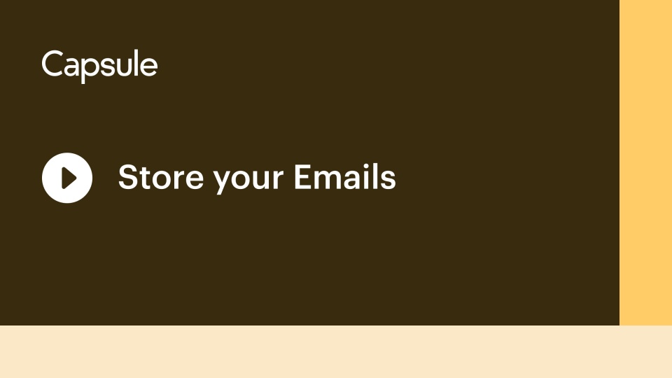 Almacena tus correos electrónicos