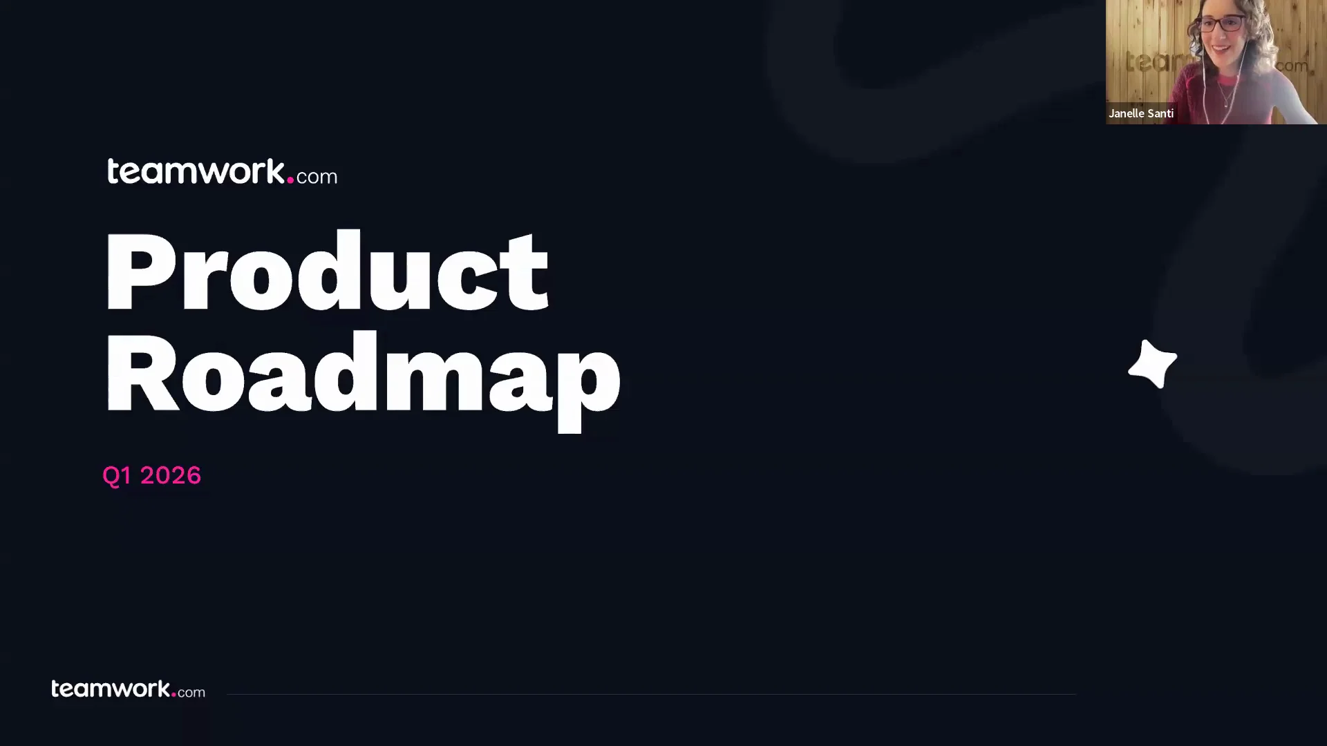 Thumbnail image for the video: TO USE - Teamwork.com Quarterly Product Roadmap Webinar - Q1 2026 - Feb 12, 2026 10:31 AM - 1h