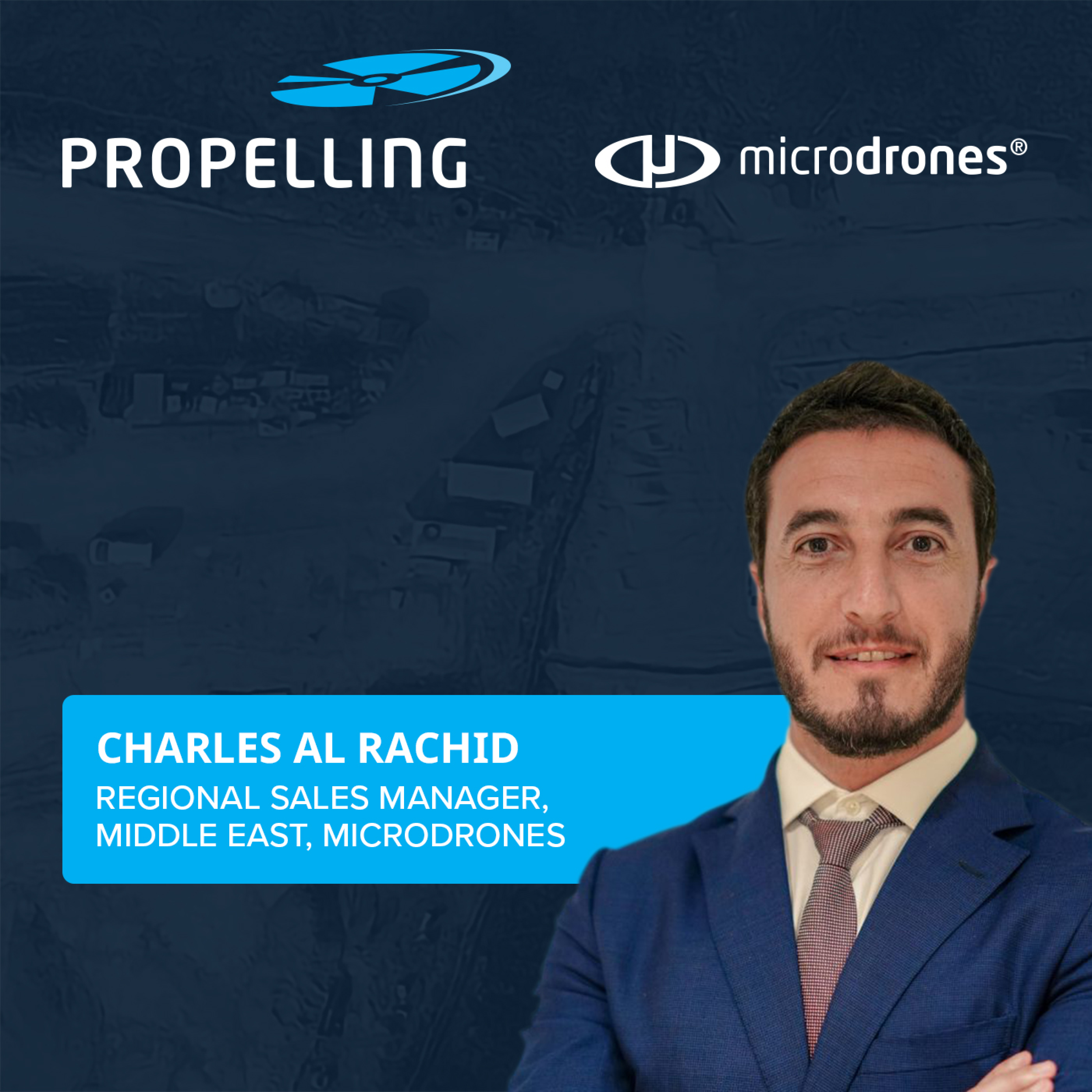 Propelling by Microdrones
