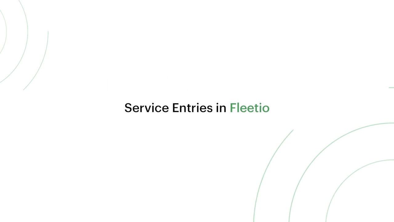 Lesson 8.1: Service Entries