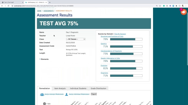 Screenshot from Tier II-III Interventions video