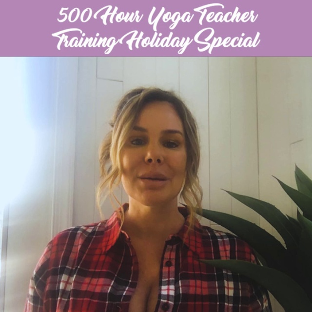 500 Hour Yoga Teacher Training Online