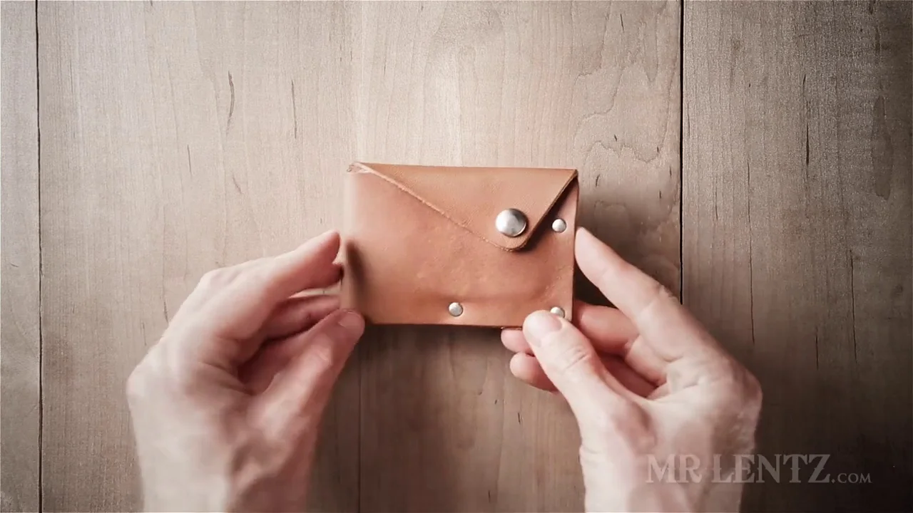 Snap Wallet - Credit Card Holder, USA Made | Mr. Lentz Shop