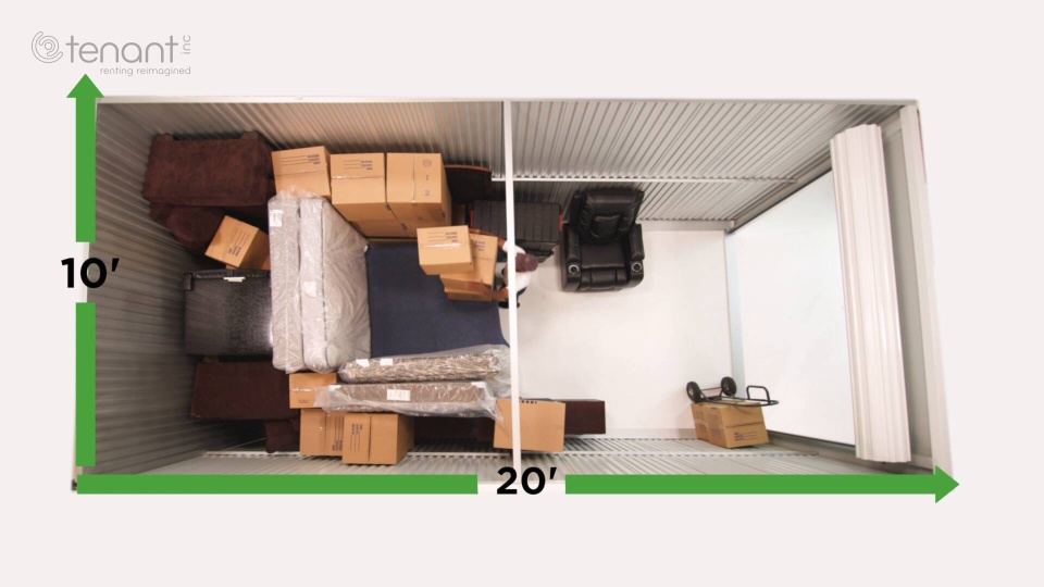 10x20 Storage Unit video tour