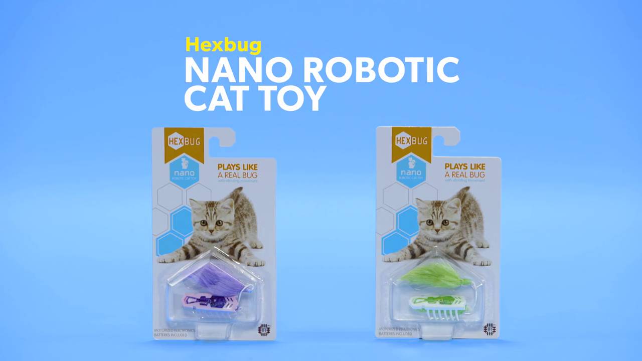 FunNano Hex bug Toys Electronic Pet Cat PlayingToy Newest Amazing Robotic Insect 