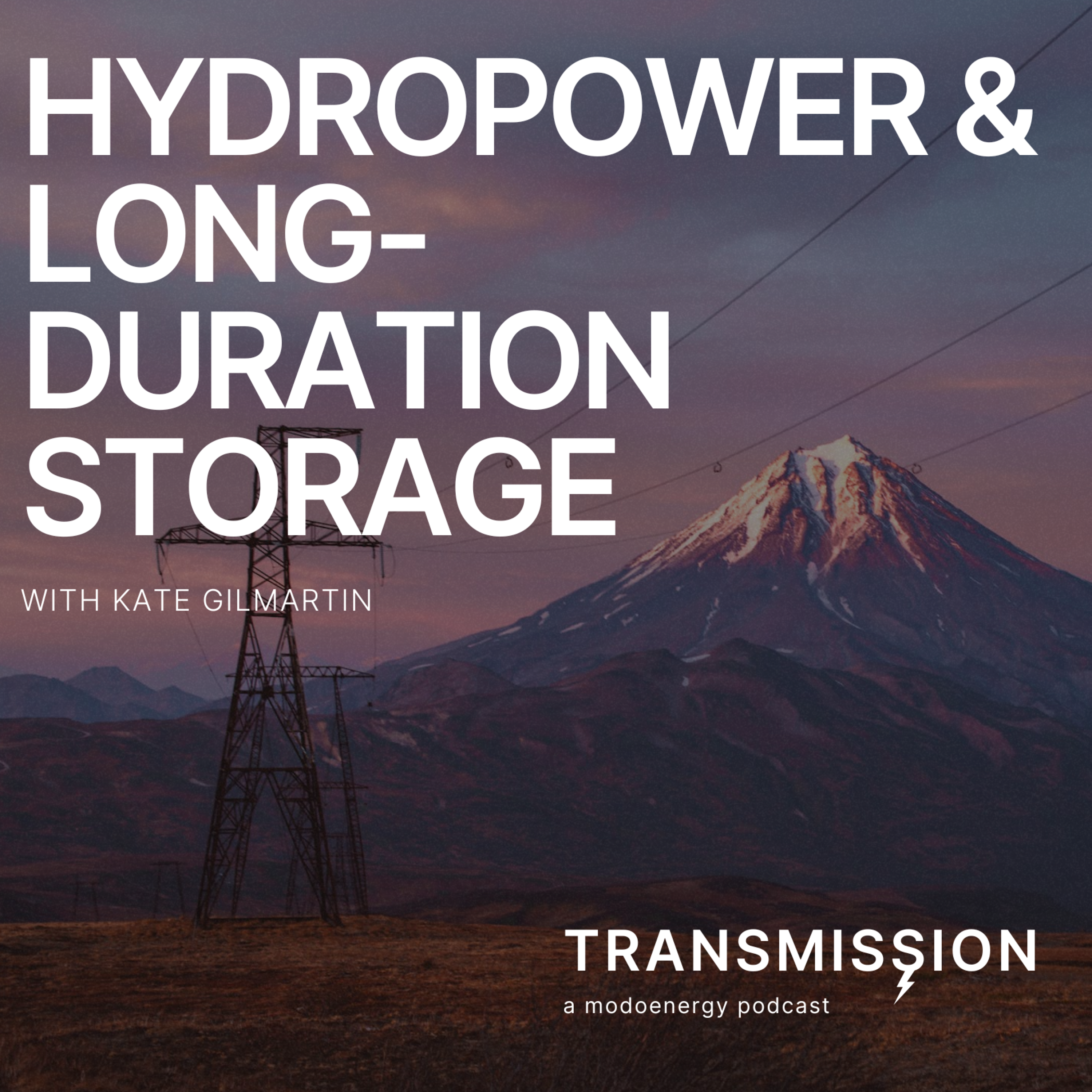 Hydropower and long-duration energy storage with Kate Gilmartin (CEO @ The British Hydropower Association) - podcast episode cover