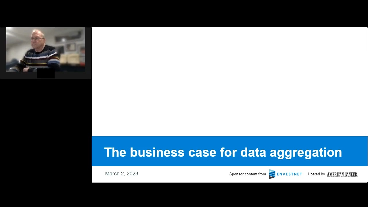 On Demand Webinar The Business Case For Data Aggregation On Demand Webinar The Business Case For Data Aggregation