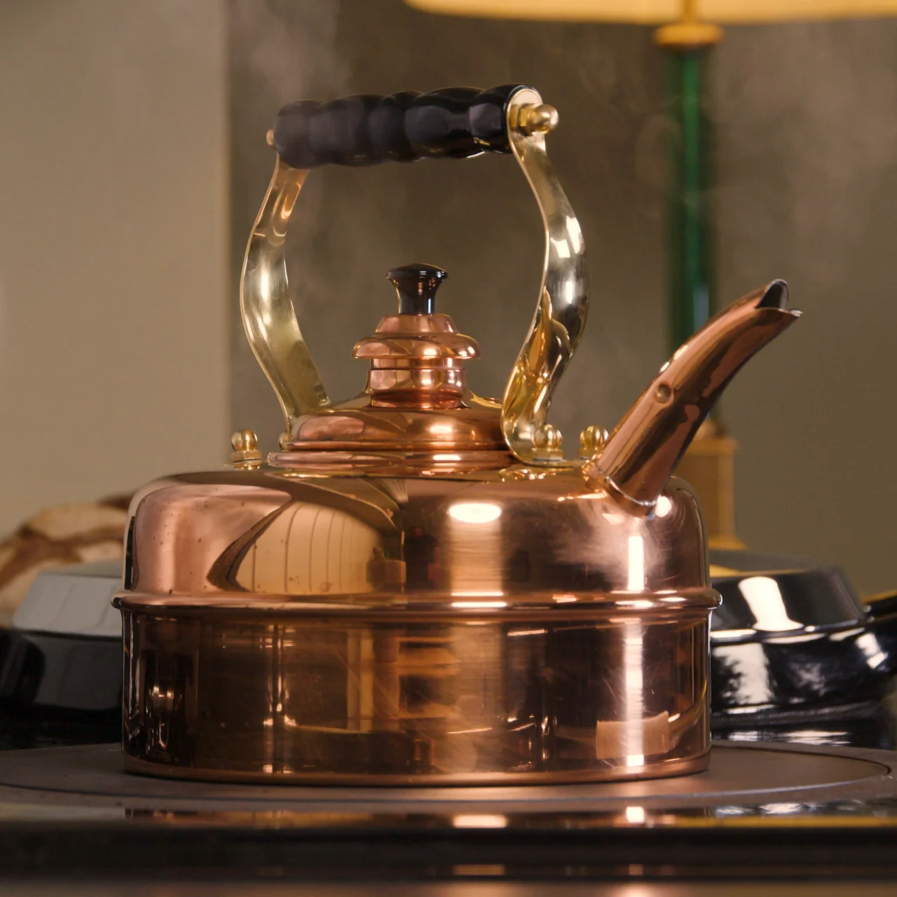 Richmond Induction Copper Whistling Tea Kettle - No. 7