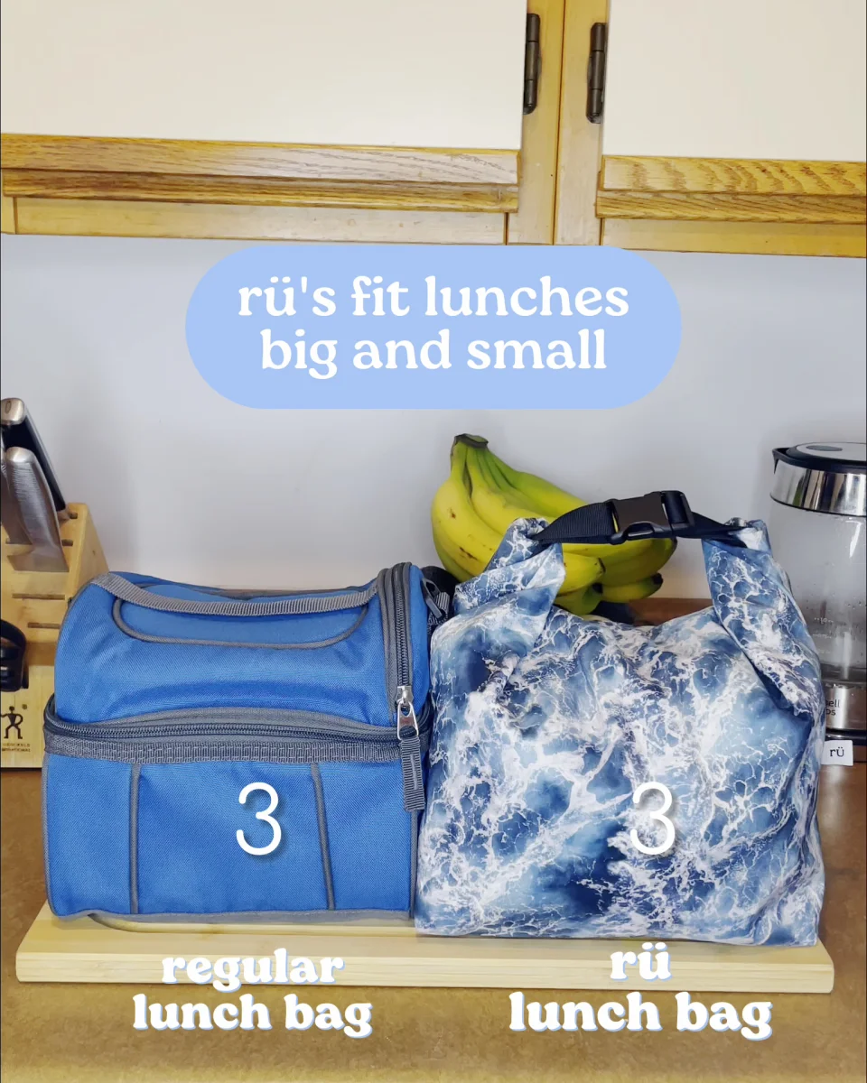  Lunch Bag, Ruby, 10.5 inches (H) x 8.13 inches (W) x 4 inches  (D) : Everything Else