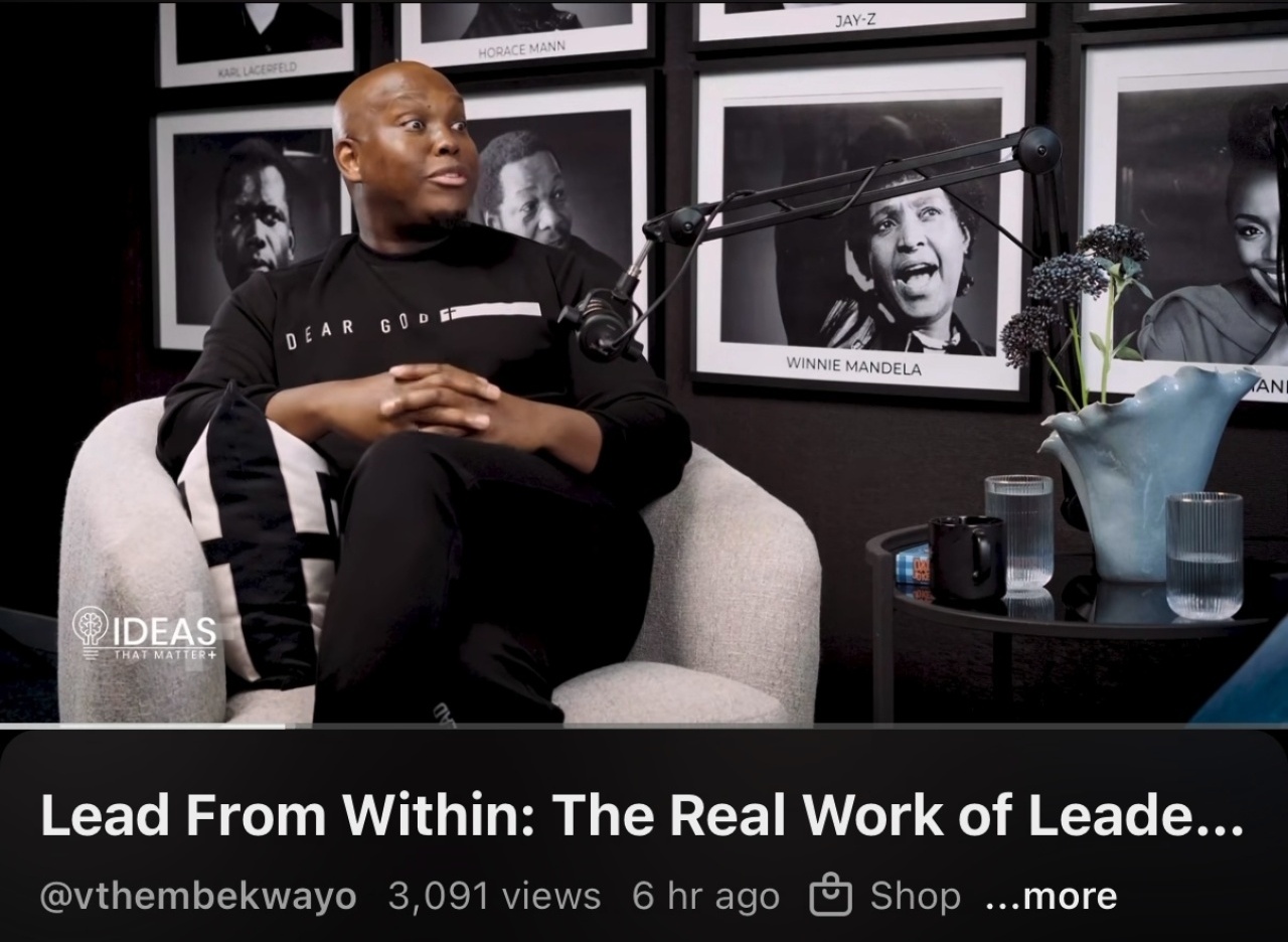 Mike Radoor and Vusi Thembekwayo in conversation
