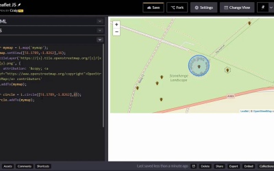 Interactive JavaScript Maps With Leaflet - Adding Circles
