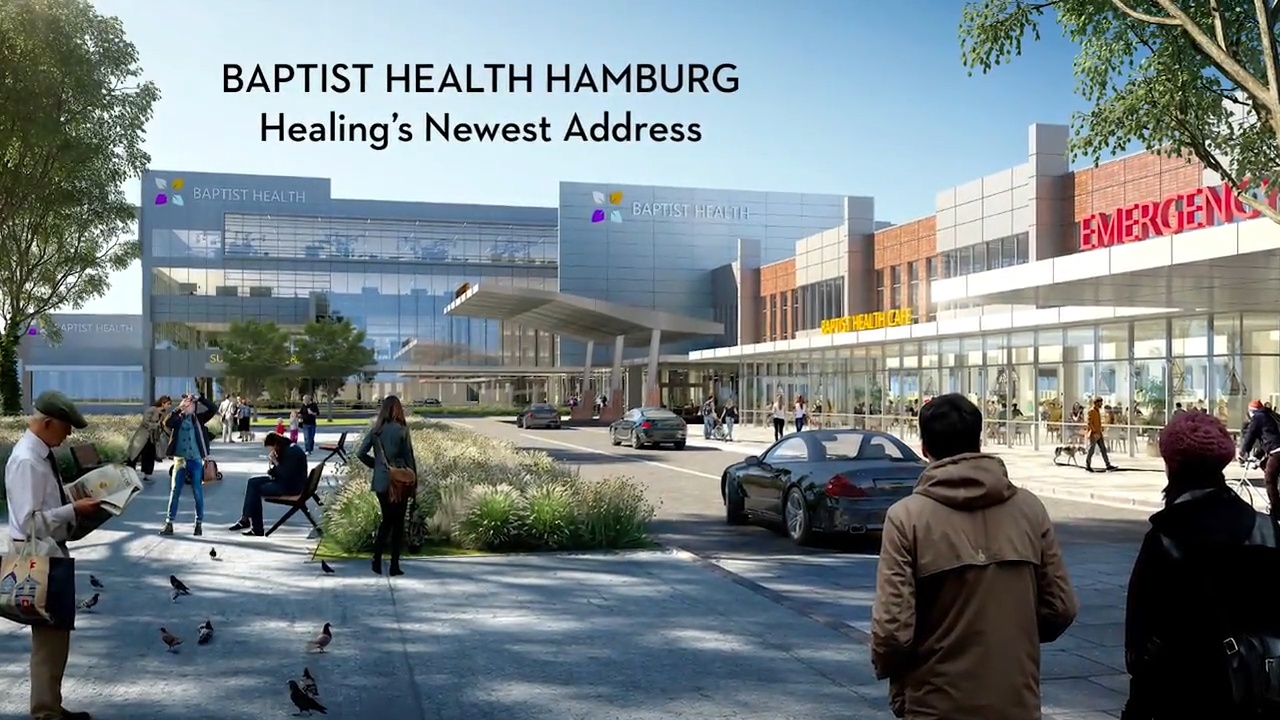 Baptist Health Hamburg Healing s New Address