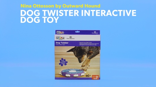 Outward Hound Twister Dog Puzzle - Level 3 Game - Four Your Paws Only