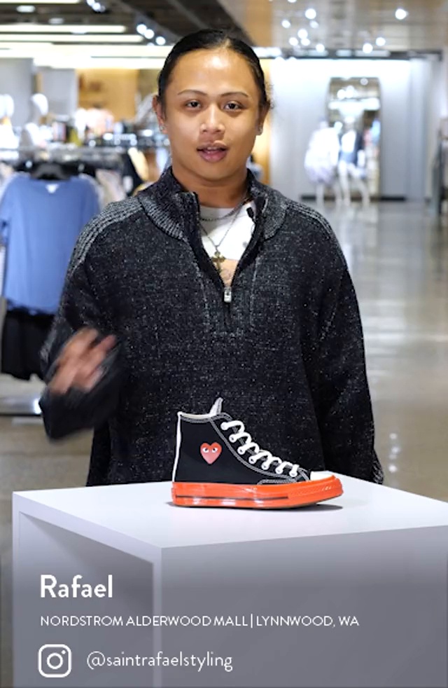 Nordstrom rack cdg on sale converse