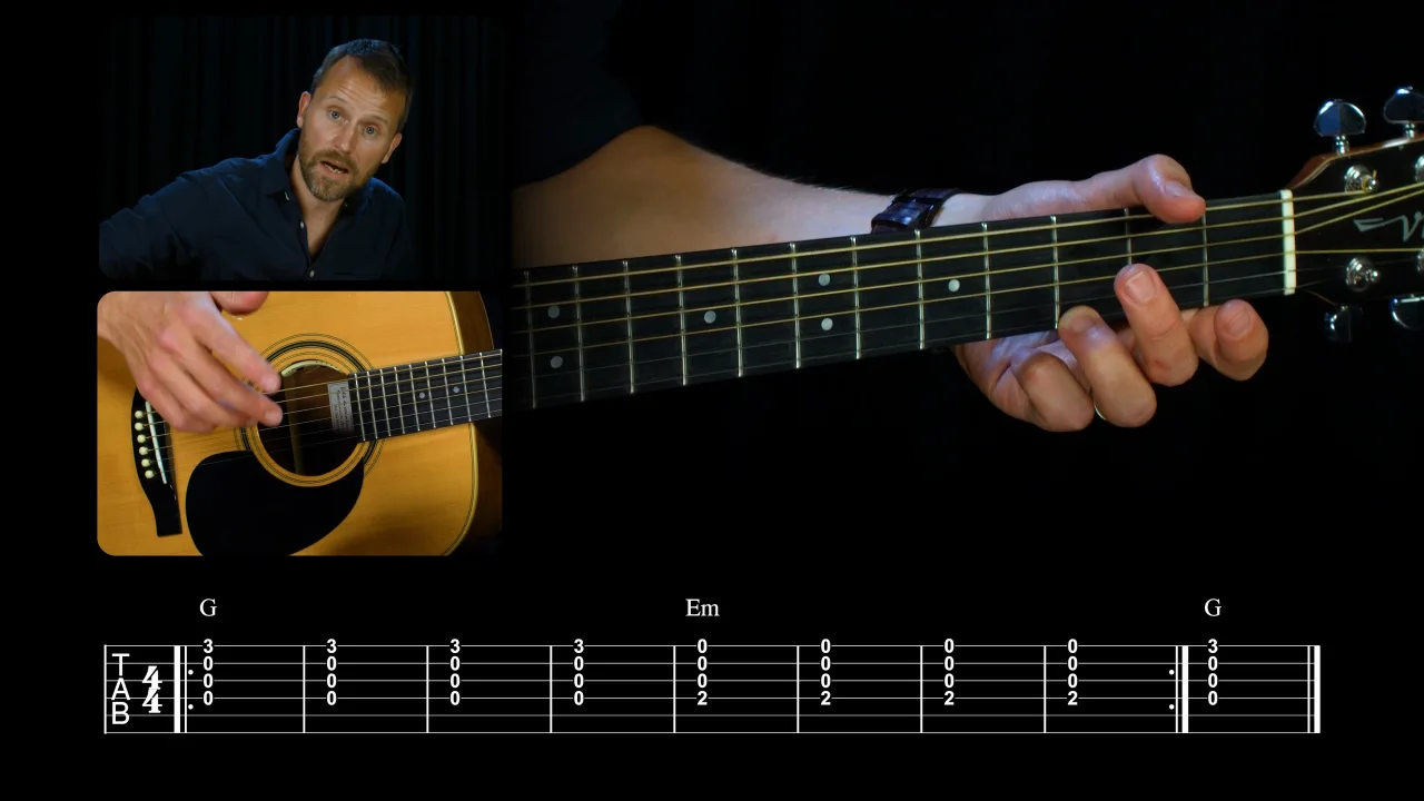 beginner chords on acoustic guitar