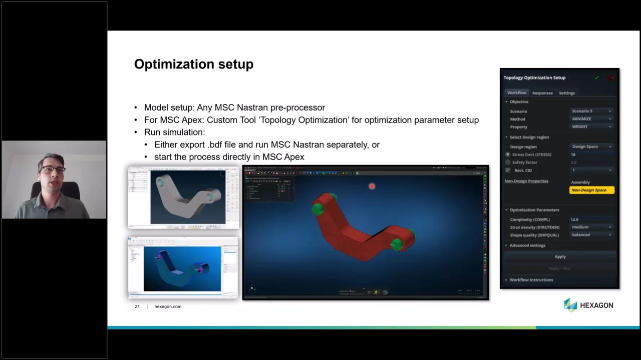 SOL 200 Topology Optimization in MSC Nastran