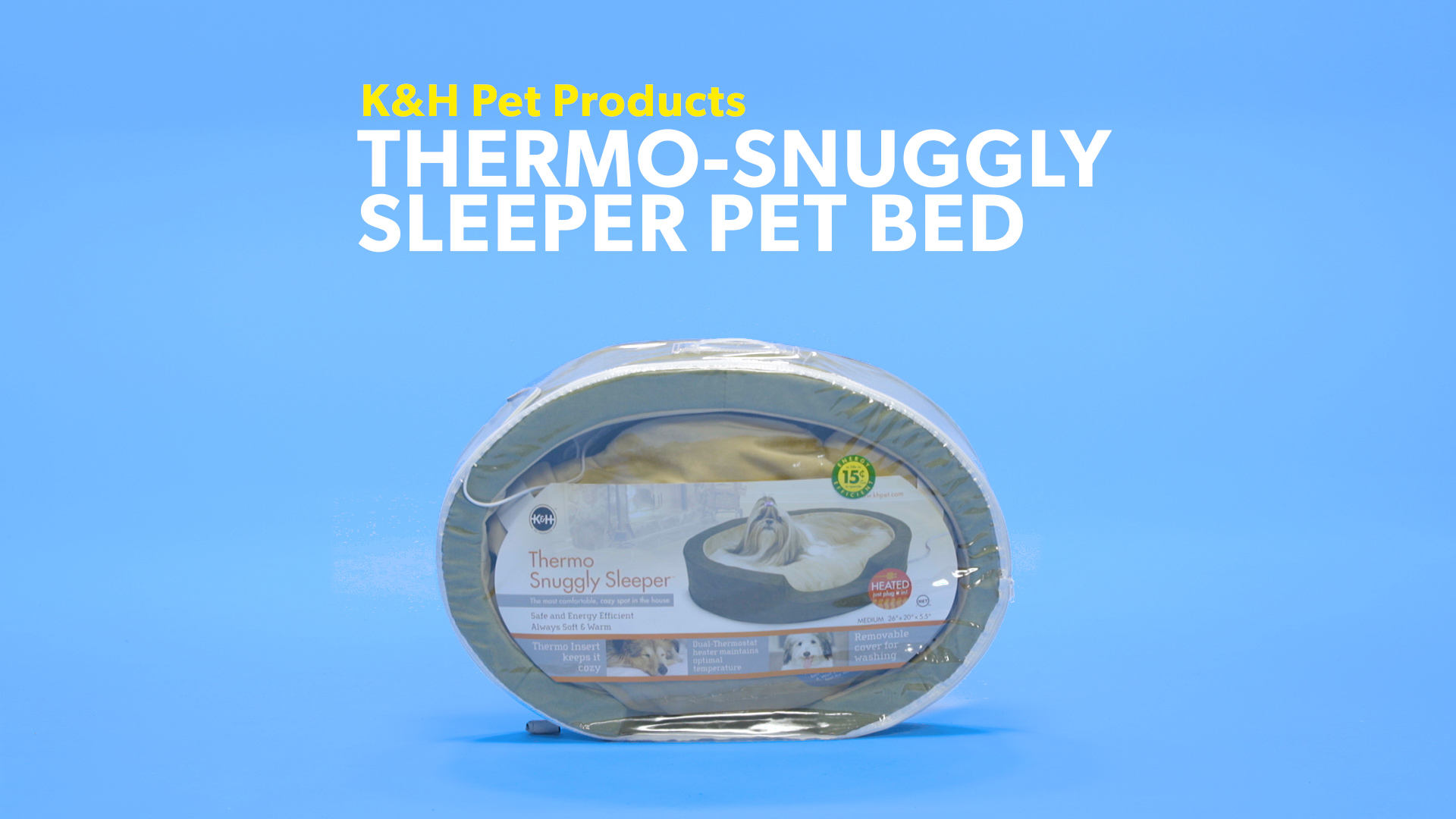 K&h thermo snuggly hot sale sleeper